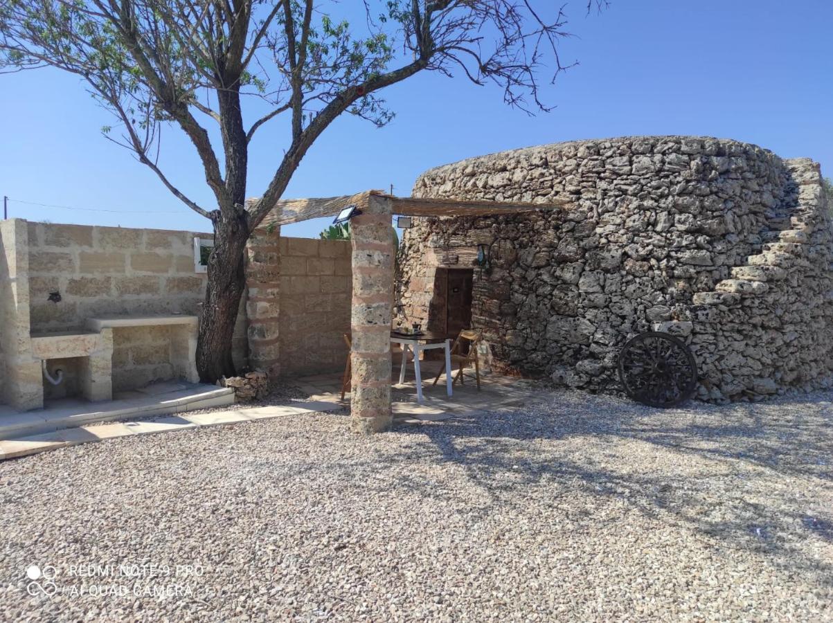 Trullo Dimora Di Pietra Gallipoli Baia Di Gallipoli Bagian luar foto
