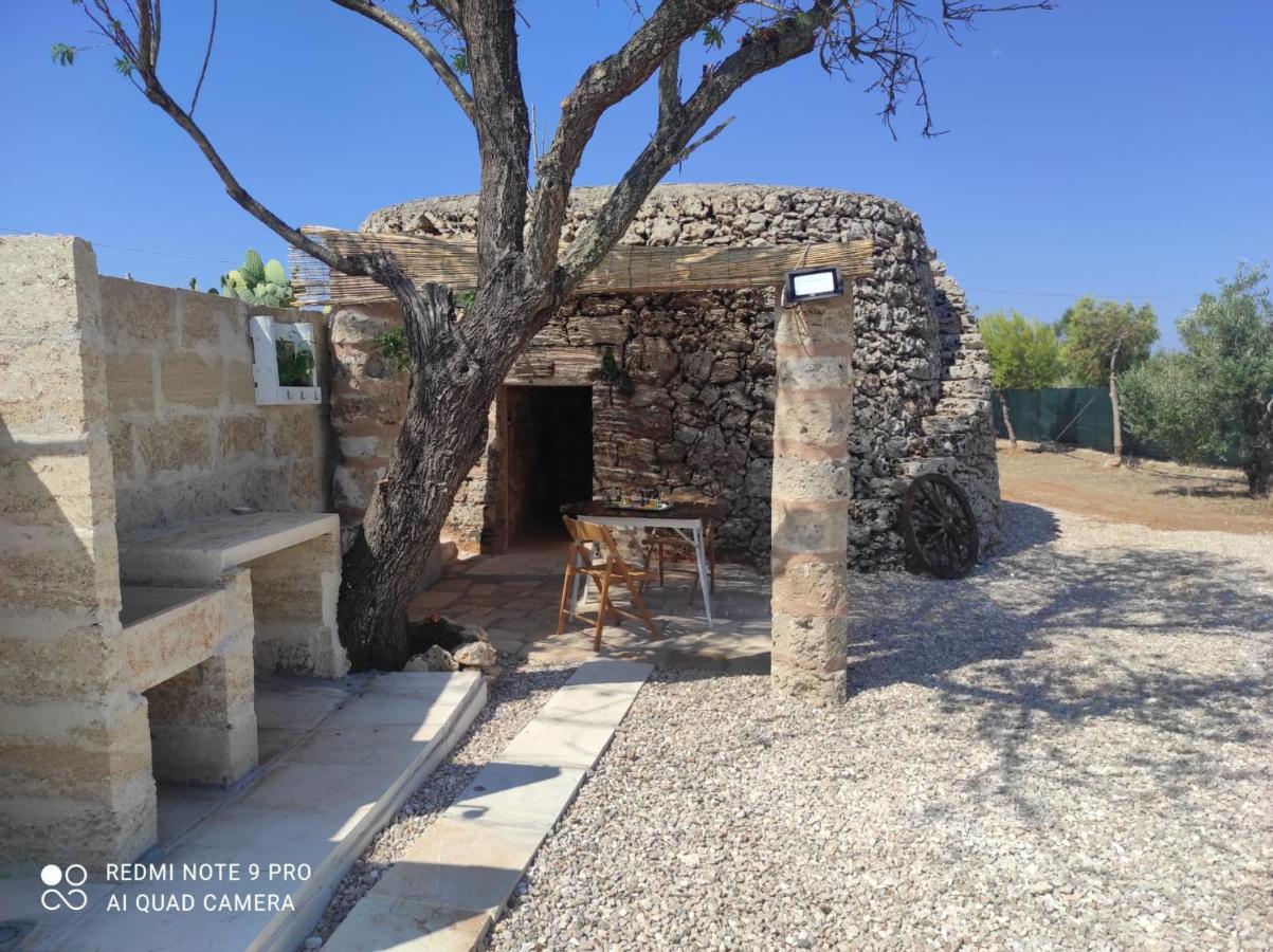 Trullo Dimora Di Pietra Gallipoli Baia Di Gallipoli Bagian luar foto