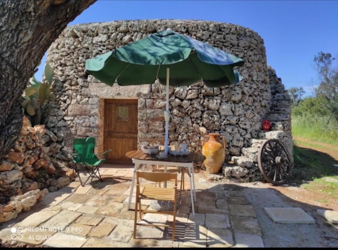 Trullo Dimora Di Pietra Gallipoli Baia Di Gallipoli Bagian luar foto