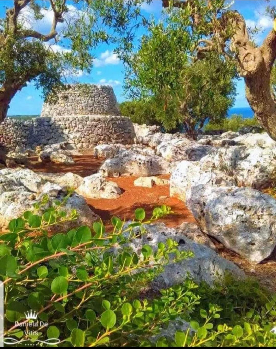Trullo Dimora Di Pietra Gallipoli Baia Di Gallipoli Bagian luar foto